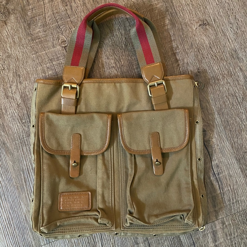 Marc Jacobs Canvas Army Tote Bag
